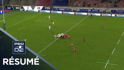 PRO D2 Saison 2025-2026 J09 - Résumé AS Béziers Hérault - Colomiers Rugby