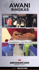 #AWANIRingkas 2 November 2025 | 9AM