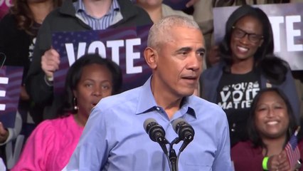 오바마, 미 지방선거 총력 지원...트럼프는 '뒷짐' / YTN