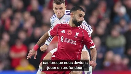 Liverpool - Slot réagit au 250e but de Salah avec les Reds