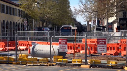 Construction across Canberra’s city centre leaves area without disability parking