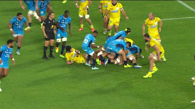 TOP 14 - Essai de Léo COLY (MHR) - Montpellier Hérault Rugby - ASM Clermont