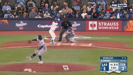 Se vacían las bancas en el séptimo de la Serie Mundial entre Dodgers y Azulejos