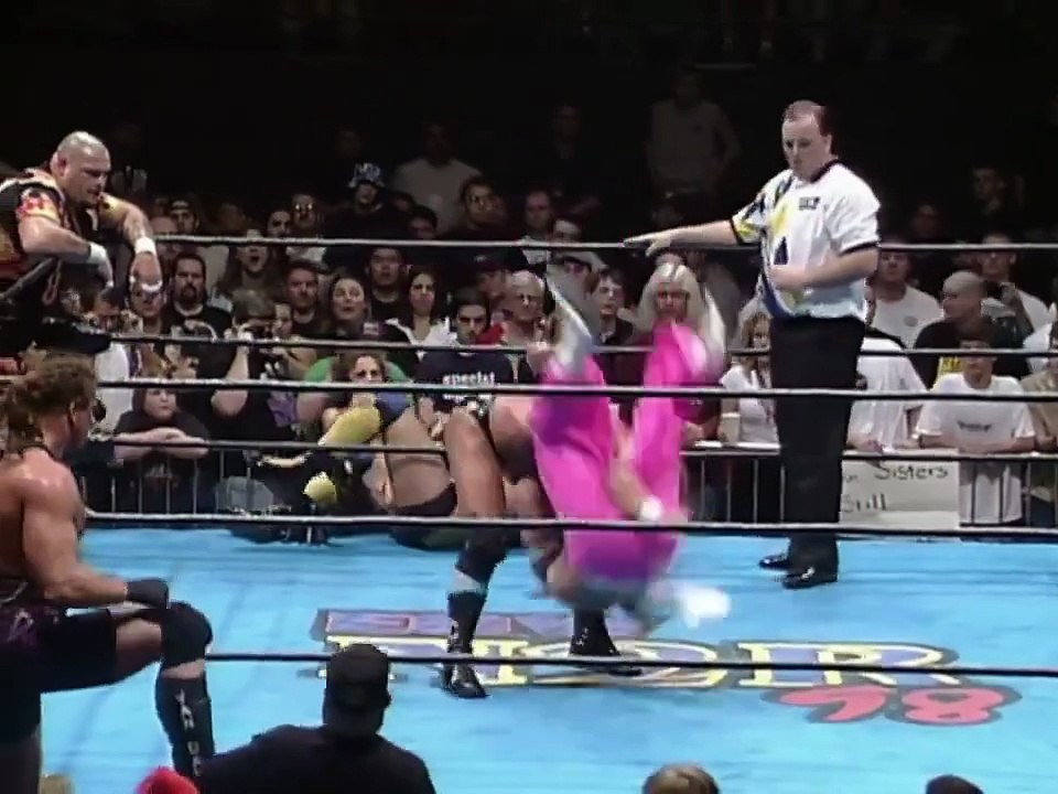 History of ECW - Rob Van Dam & Sabu & Taz vs The Triple Threat Match!!