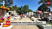 En Oaxaca, los panteones esperan a 60 mil visitantes por el Día de Muertos