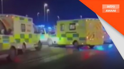 Beberapa individu cedera ditikam dalam kereta api di London