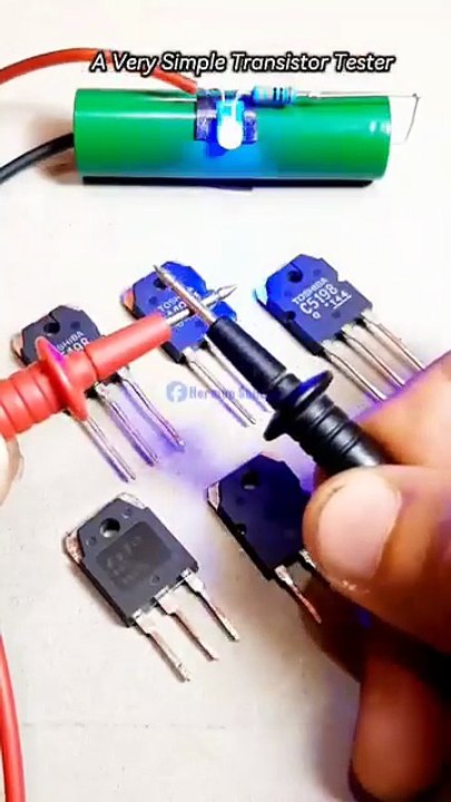 Test transistors and mosfets