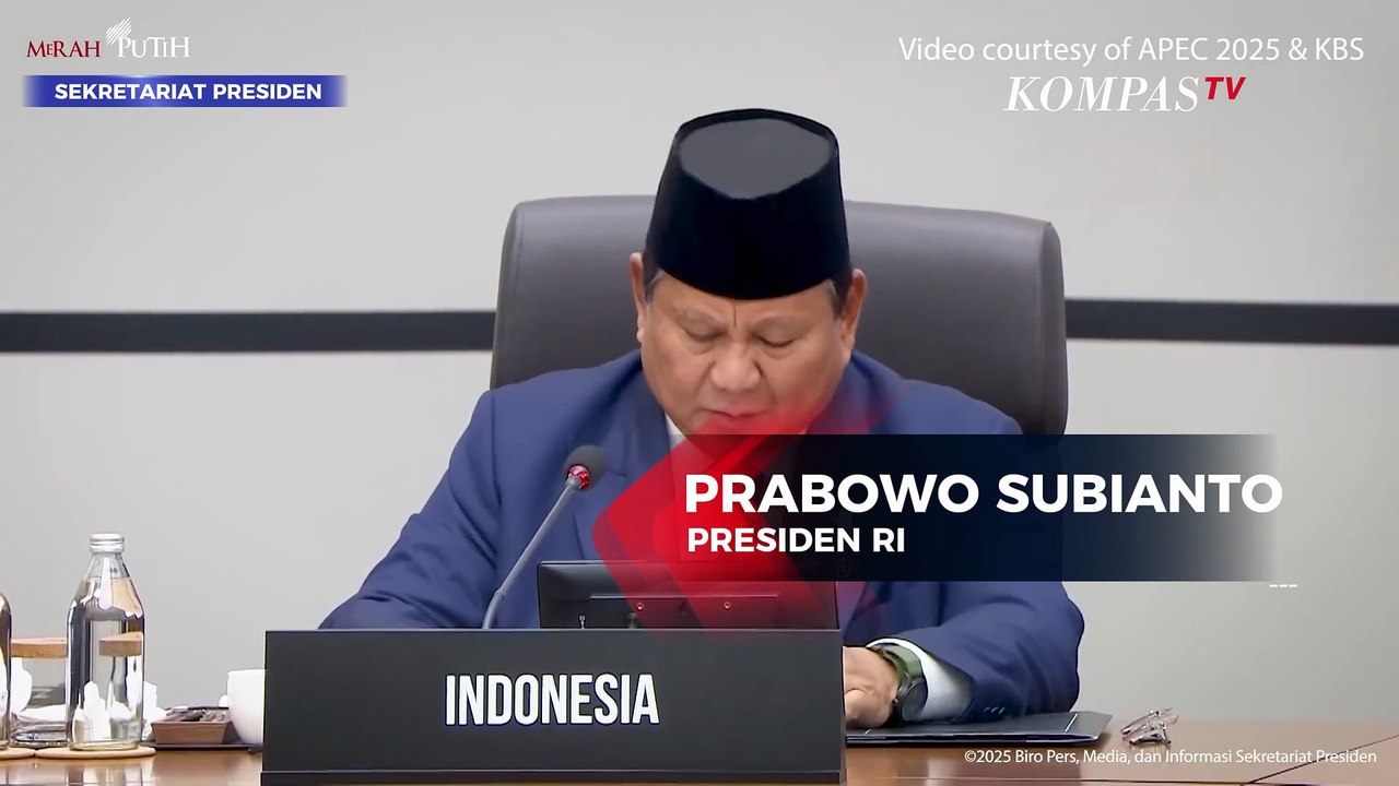 [FULL TERJEMAHAN] Presiden Prabowo Soroti Judi...