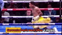 Mario Barrios TRIED to DEFEND but Tank Davis's POWER was TOO MUCH!