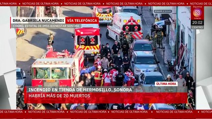 Víctimas del incendio en Hermosillo son atendidas en el IMSS Bienestar con atención gratuita