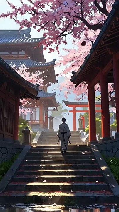 Stairway of Blossoms