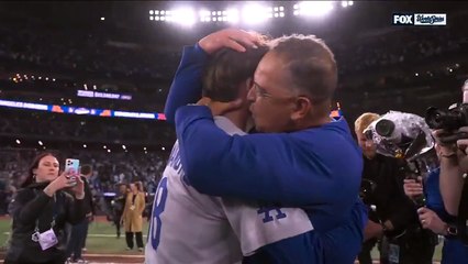 Yoshinobu Yamamoto MVP de la Serie Mundial