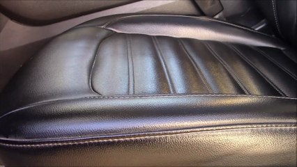 Cleaning And Moisturizing Leather Seats with Chemical Guys Leather Cleaner and Chemical Guys Leather Conditioner
