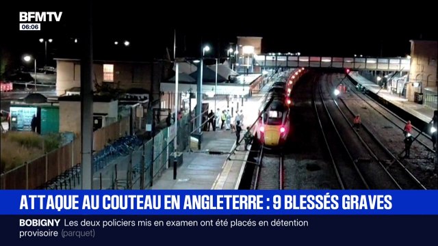 Attaque au couteau dans un train au Royaume-Uni: 9 blessés graves