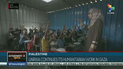 UNRWA continues its humanitarian work in Gaza