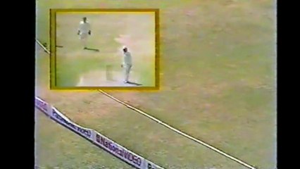 Ramiz Raja’s Stunning Boundaries off Bruce Reid Before a Shocking Dismissal | Karachi Test 1988 Drama!”