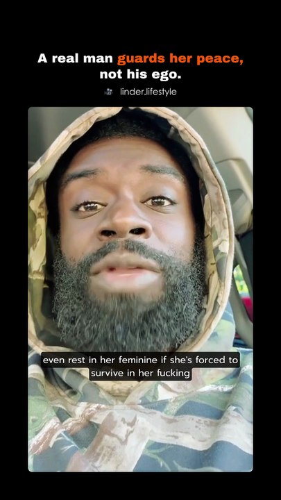 Real men protect peace.