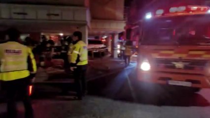 서울 면목동 단독주택 반지하 불나 2명 심정지 / YTN