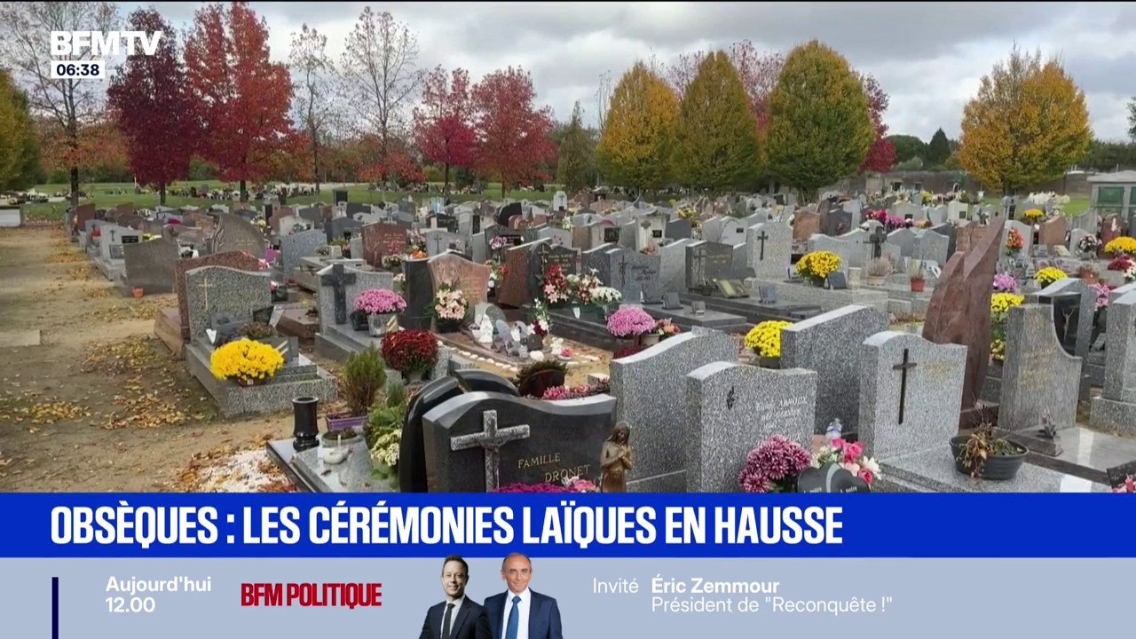Les cérémonies d'obsèques laïques rencontrent de plus en plus de succès en France