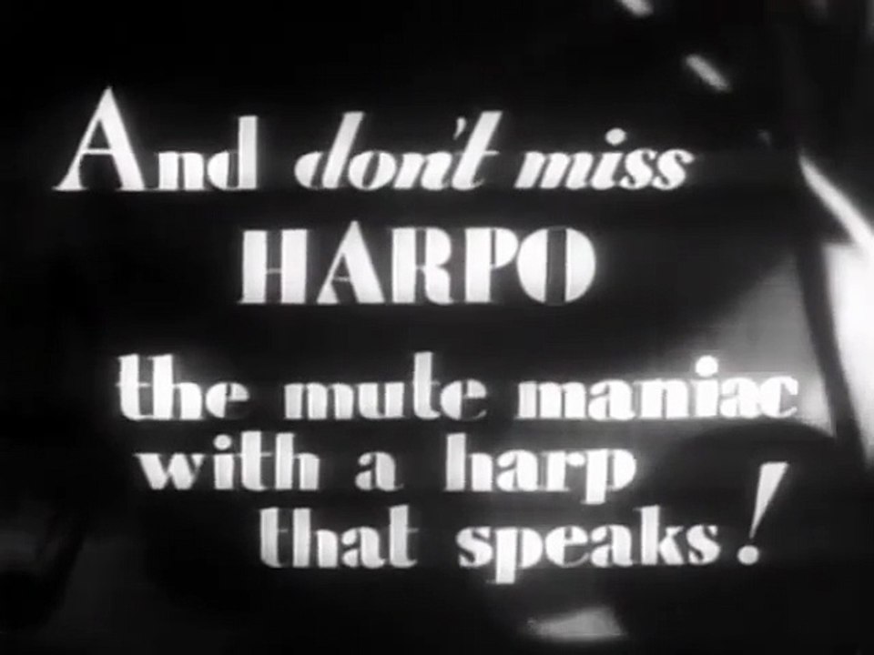 Animal Crackers | movie | 1930 | Official Trailer