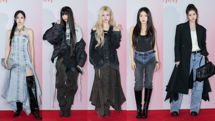 미나-윤아-가을-청하-설윤, H&M 성수 오픈 행사 참석 #twice #illit #ive #nmixx