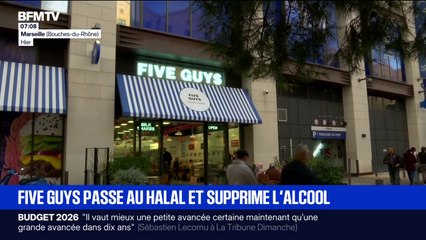 Certains restaurants Five Guys servent de la viande halal et ne proposent plus d'alcool