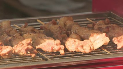 입안에 퍼지는 숯불 향...홍성 바비큐 축제 '후끈' / YTN