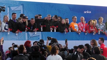 47. İstanbul Maratonu başladı: İmamoğlu’ndan “Adalet için koşun” mesajı