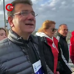 Ekrem İmamoğlu'ndan İstanbul Maratonu videosu