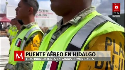 Operativo aéreo sin precedentes auxilia a setecientas comunidades afectadas por las lluvias