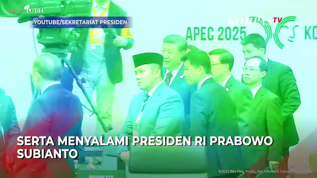 Momen Akrab Prabowo dan Presiden China Xi Jinping di KTT APEC 2025