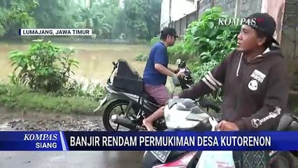 Banjir di Lumajang Mulai Surut, Warga Bersihkan Rumah dari Lumpur dan Material Terbawa Air