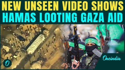 VIDEO: U.S. Releases SHOCKING Drone Footage Accusing HAMAS of Aid-Truck Looting | Hamas Responds