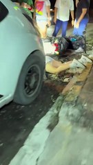 Oh my God 😲 accident on the road and high speed drive