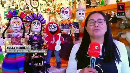 Talleres de Chignahuapan se reinventan para honrar el Día de Muertos con esferas y arte mexicano