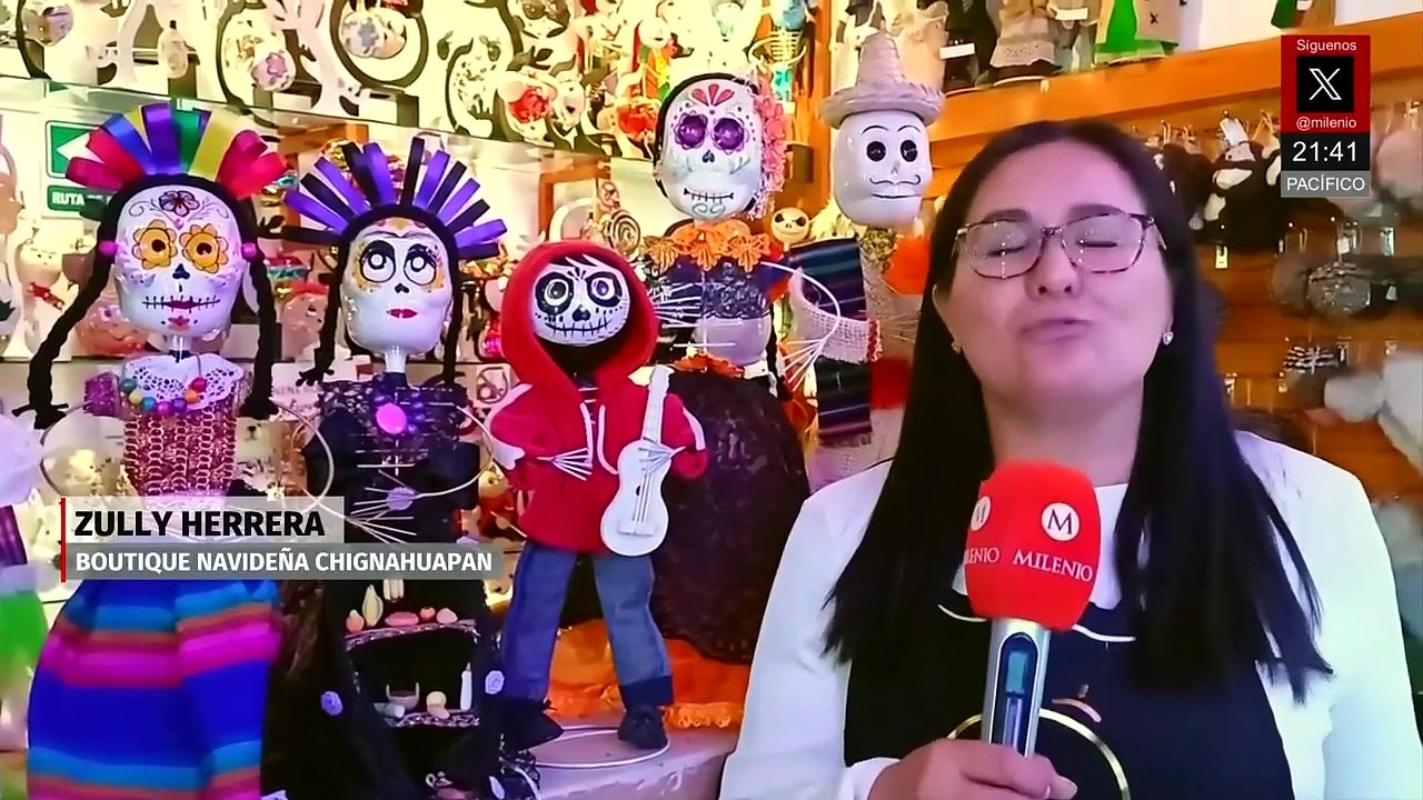 Talleres de Chignahuapan se reinventan para honrar el Día de Muertos con esferas y arte mexicano