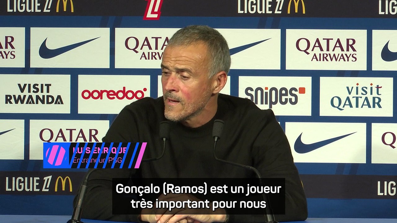 Luis Enrique : "Ramos est un joueur très important"