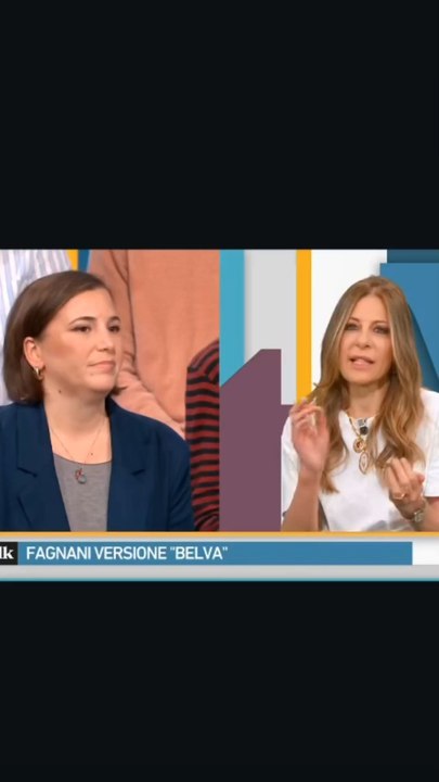TV talk fagnani versione belva