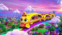 Choo Choo Train Up So High 🚂✨ | Flying Train Adventure Rhyme | Grace Wise Land Rhymes