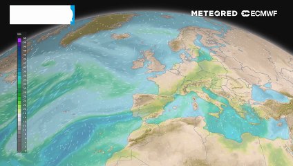 Após breve pausa, precipitação deve regressar a meio da semana, com uma evolução de norte para sul, devido a frente fria.