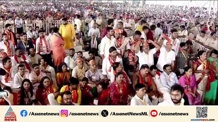 ബിഹാറിൽ പ്രചാരണം അവസാനഘട്ടത്തിൽ; തെരഞ്ഞെടുപ്പ് റാലിയിൽ നരേന്ദ്രമോദി സംസാരിക്കുന്നു