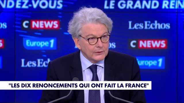 Thierry Breton : «On ne demande pas de l'habileté à nos hommes politiques, mais du courage»
