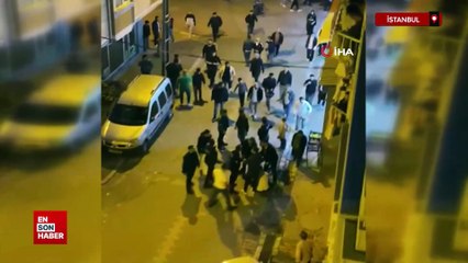 İstanbul'da düğün sonrası iki aile birbirine girdi