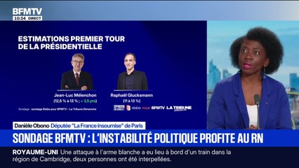 "La politique d'Emmanuel Macron a permis au Rassemblement national d'engranger des victoires politiques", déclare Danièle Obono, députée LFI