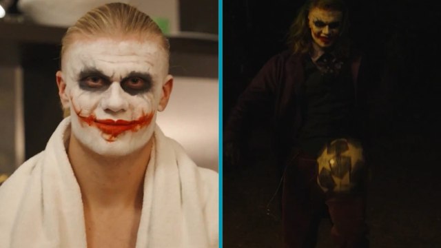 Manchester City’nin yıldız golcüsü Cadılar Bayramı'nda “Joker” oldu, sokaklarda gezdi