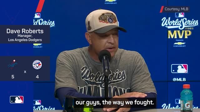 Roberts 'elated and proud' after Dodgers seal 'special' World Series win