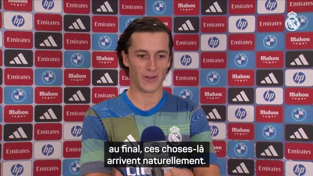 Real Madrid - Álvaro Carreras savoure son premier but merengue