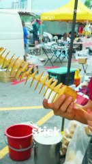 This spiral fries street food idea is going viral 🍟 Start your own small business with just a fryer, a slicer, and a stand! Low investment, high profit — perfect for festivals or roadside stalls. Would you try this? 👇 Follo Reacts | DIY videos | crafts