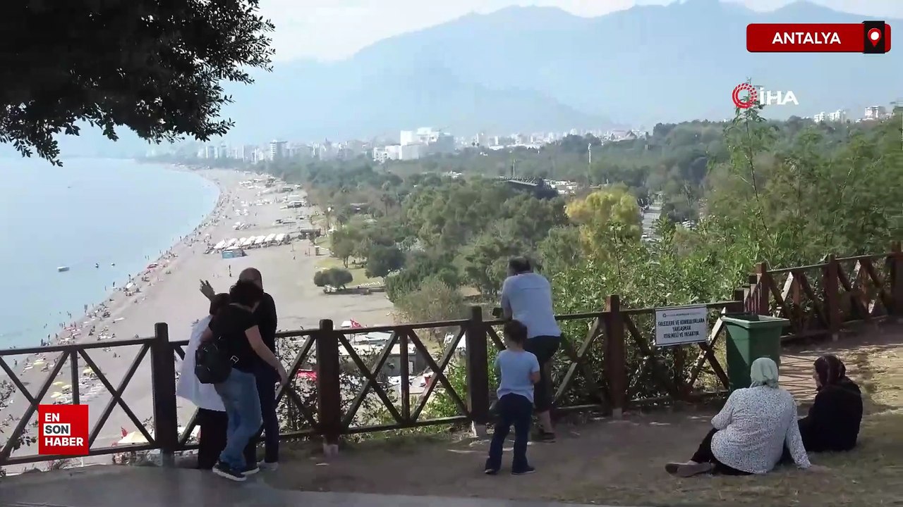 Antalya’da kasımda deniz keyfi