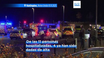 Nueve heridos en estado grave tras un apuñalamiento múltiple en un tren cerca de Londres